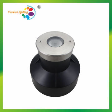 3W Edelstahl IP67 / IP68 LED Inground Unterwasserlicht